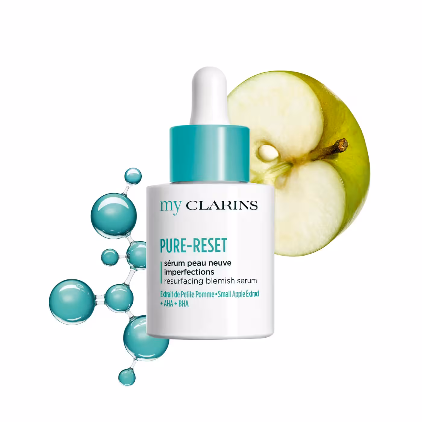 سرم بازسازی کننده و ضدلک کلارنس ( CLARINS – My Clarins PURE RESET Resurfacing Blemish Serum )