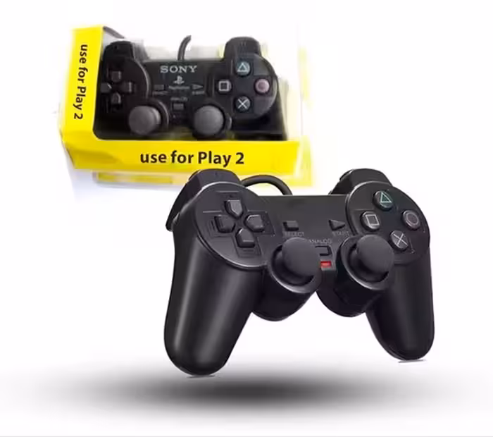 دسته شوکدار پلی استیشن 2 پک دار