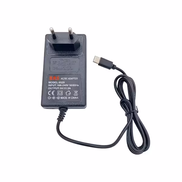 آداپتور 5 ولت 2 آمپر دیواری خروجی Type-C برند B.R.S