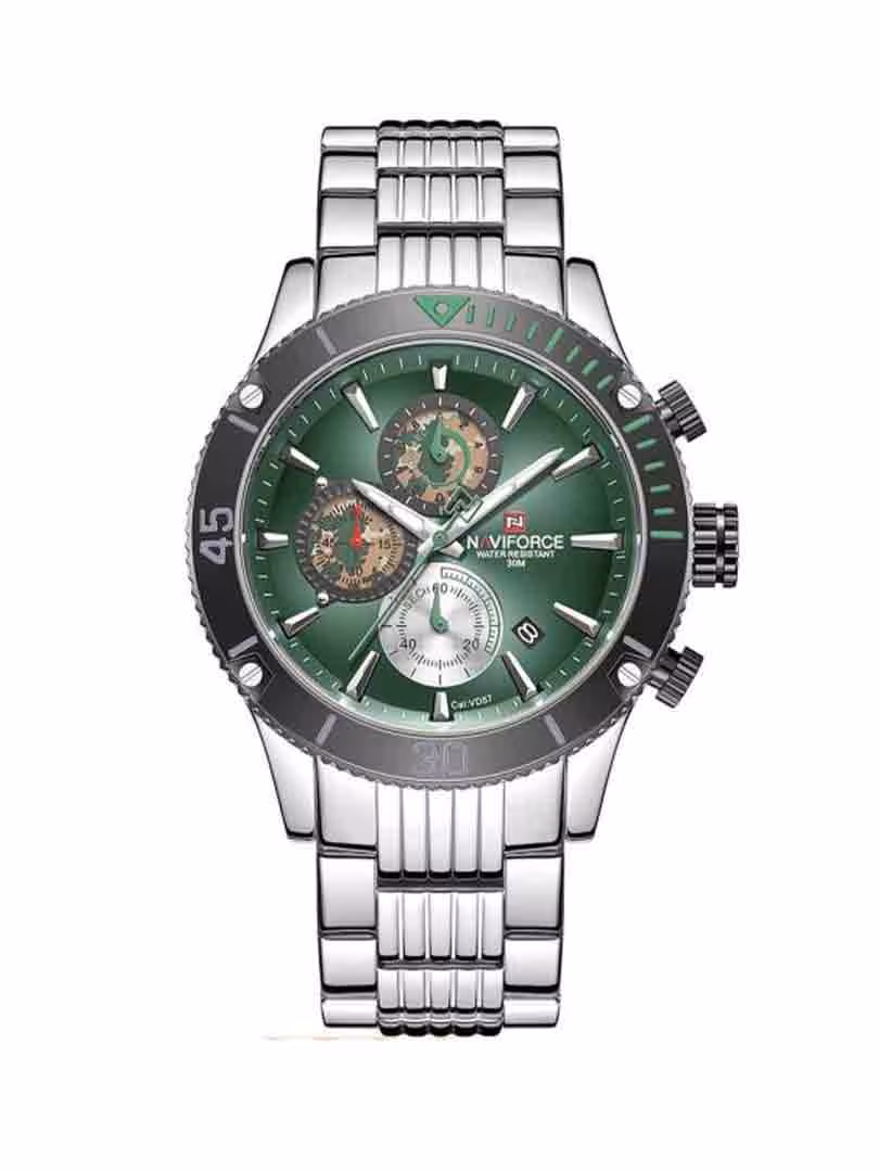 ساعت مچی عقربه ای مردانه نیوی فورس Naviforce NF 9173 S/GN