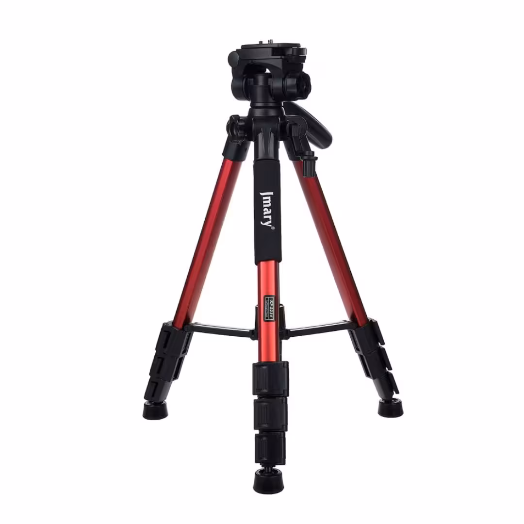 سه پایه دوربین جیماری (Jmary KP-2264 Camera Tripod (Red