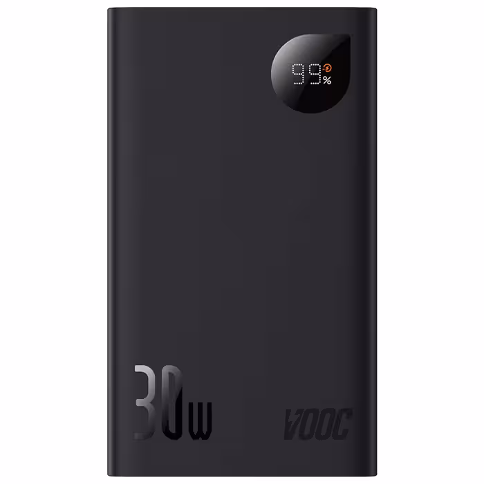 پاوربانک بیسوس 30W مدل PPAD050101 Adaman2 Digital Display با ظرفیت 20000 میلی آمپر ساعت