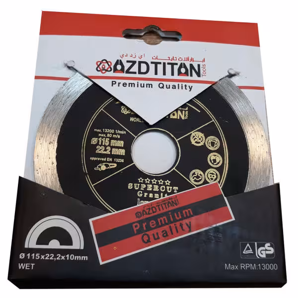 صفحه سرامیک بر 115 تیتان  (AZTITAN)