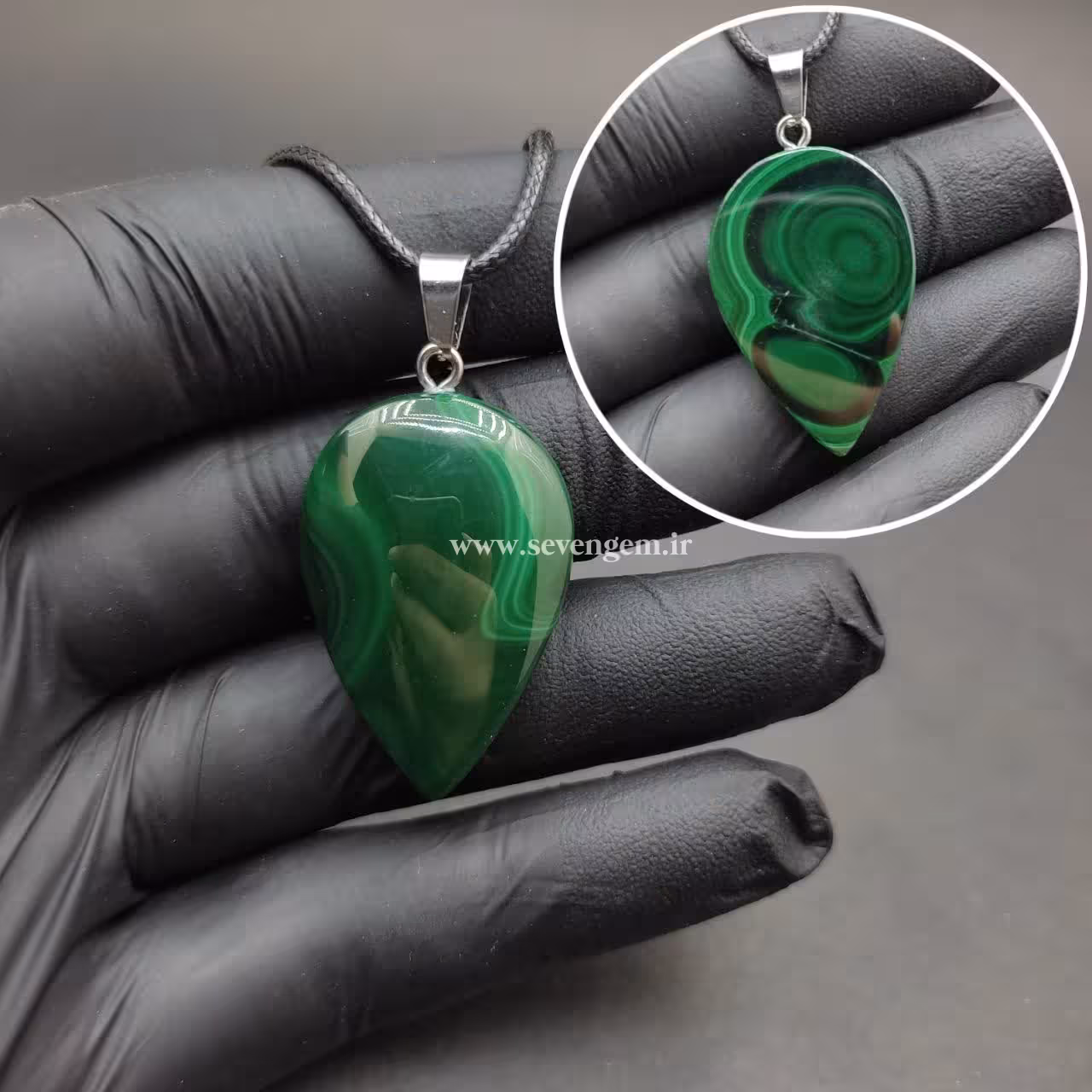 گردنبند مالاگیت کنگو (کدA516)