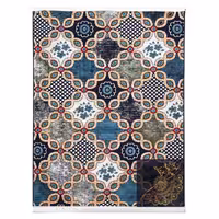 گلیم  ماشینی  مدل ملودی کرم سایز (1.5در 2.25چهارمتری) 6 رنگ