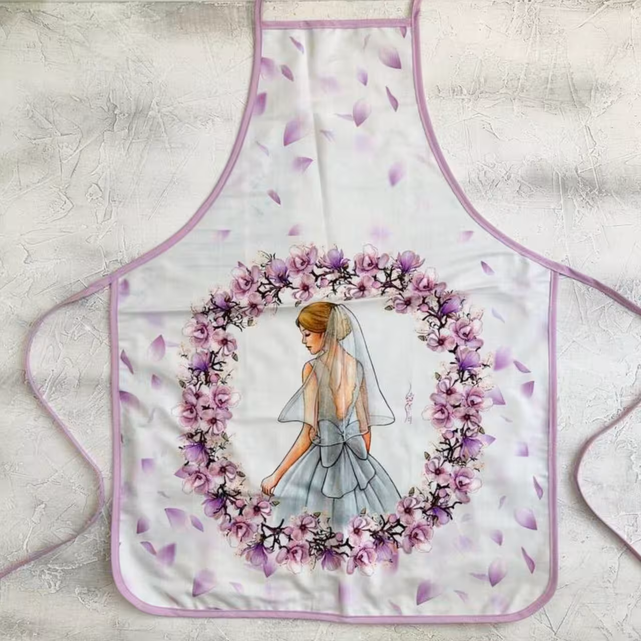 پیشبند مخمل نسوز مدل حدیثه طرح 63