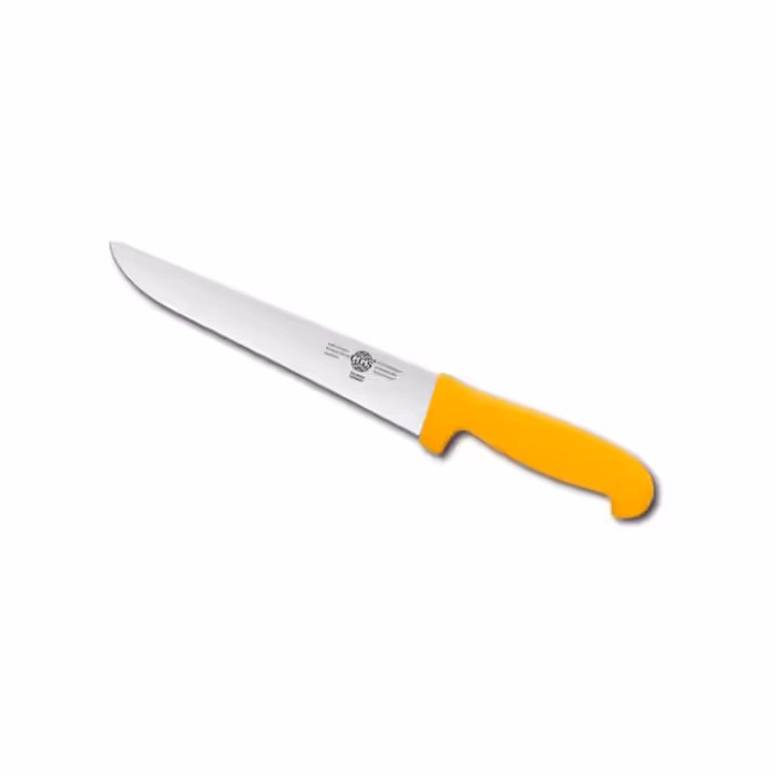 چاقوی شف سولینگن مدل G097-04P | تیغه فولاد ضدزنگ 18 سانتیمتر | دسته زرد ارگونومیک | مناسب برش‌های ظریف و دقیق