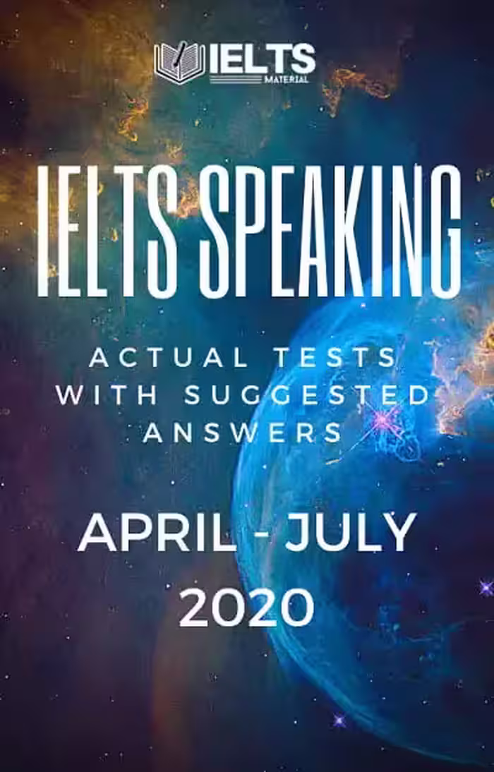 آیلتس اسپیکینگ اکچوال تست | کتاب انگلیسی IELTS Speaking Actual tests April-July 2020