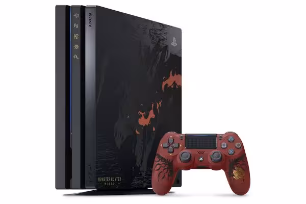 Playstation 4 pro monster hunter world limited edition
