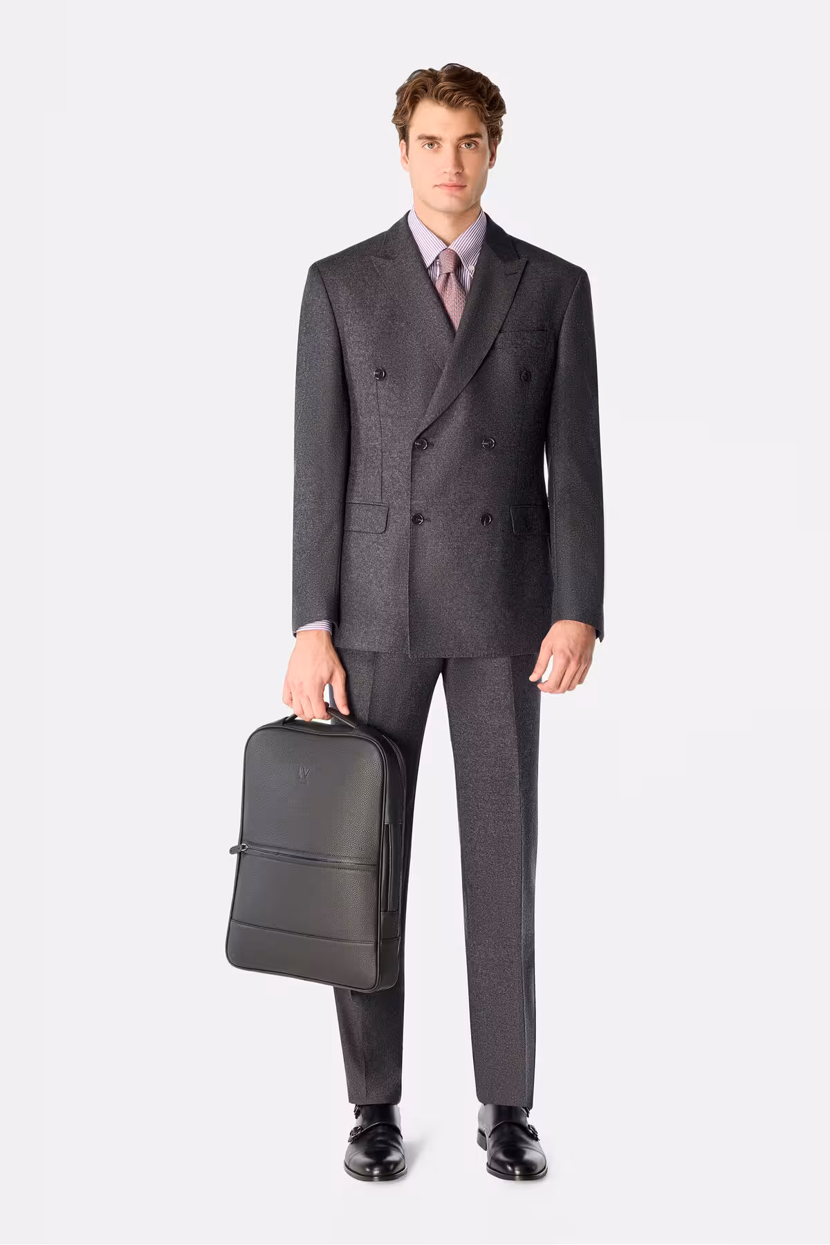 کت وشلوار مردانه و شلوار دکمه آنتراسیت W Collection