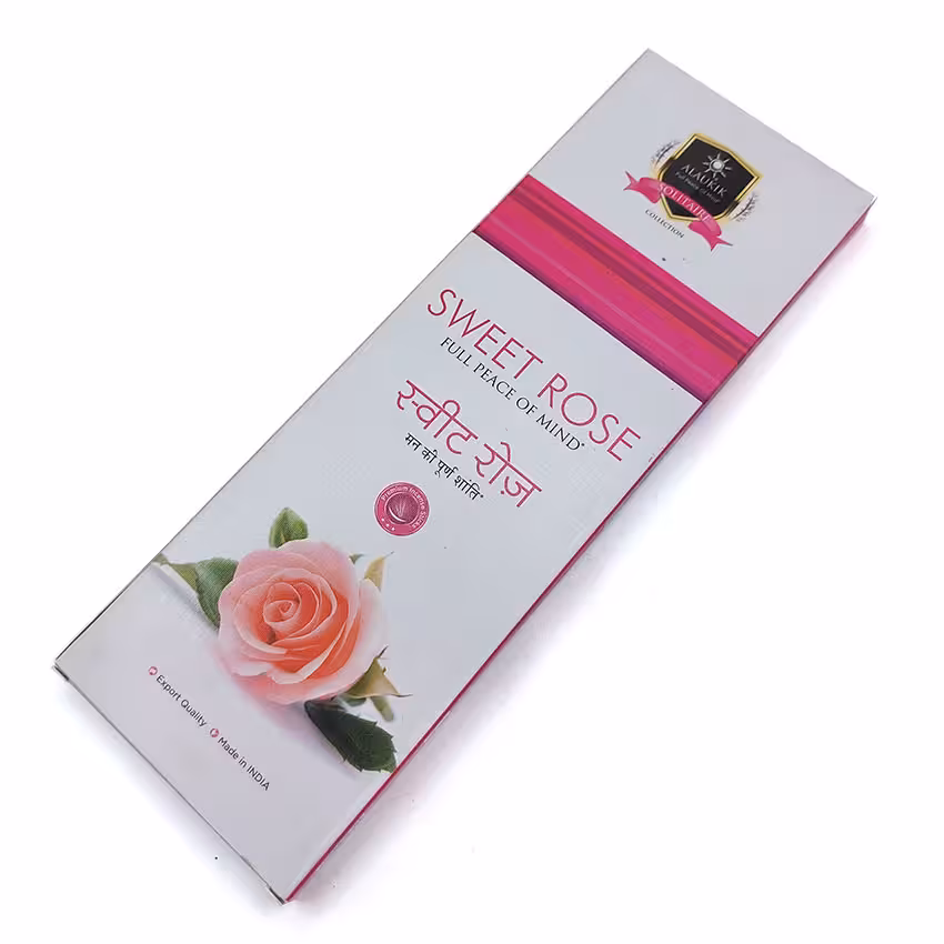 عود دستساز آلاکیک alaukik مدل سویت رز ( رز شیرین ) Sweet Rose 100g کد 520176