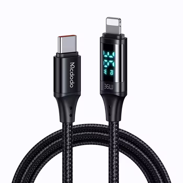 کابل لایتنینگ به Type C مک دودو Mcdodo CA-1030 Digital HD PD Data cable طول 1.2 متر توان 36 وات