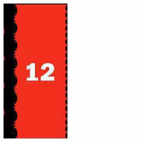 شانه پلاستیکی طرح دار کد12