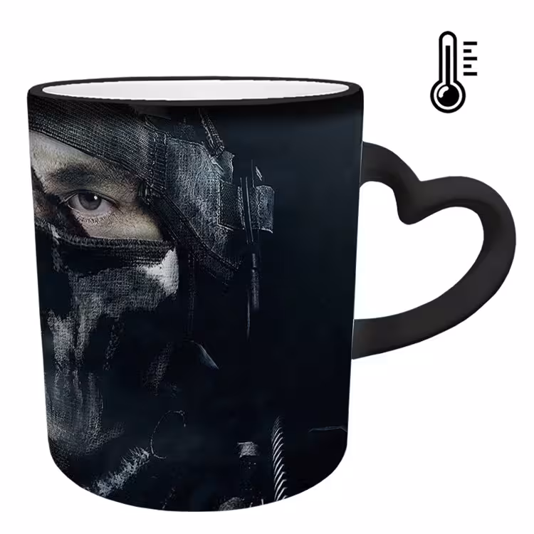 خرید ماگ-لیوان حرارتی  دسته قلبی  بازی کال آف دیوتی call of duty کد 82