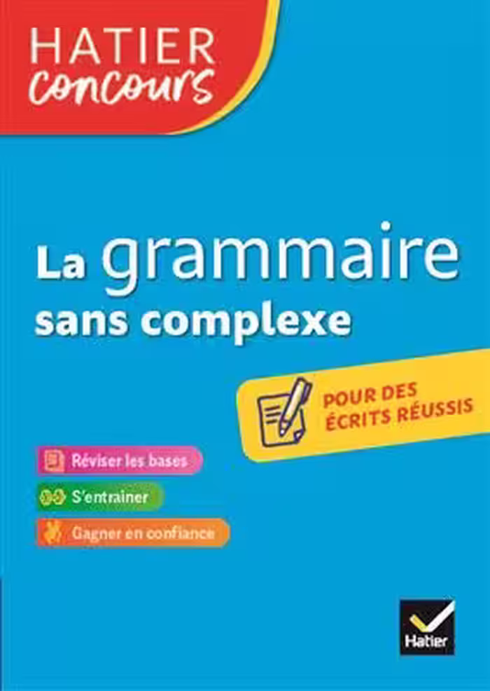 دانلود کتاب Hatier concours - La grammaire sans complexe