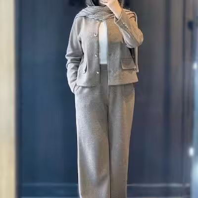 کت و شلوار توییت جناقی