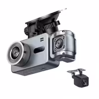 دوربین ثبت وقایع خودرو 3 لنز مدل DCR509-4K WiFi با دوربین عقب - ایپکی