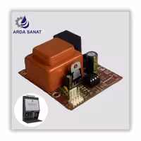 برد آنالوگ دستگاه واکس غلطکی