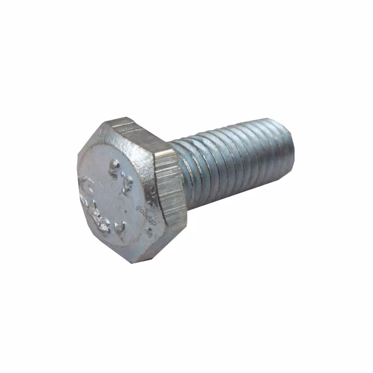 پیچ آهنی مهره خور شش گوش آچاری ( آچار خور ) سفید سایز 8 طول 20 میلی متر