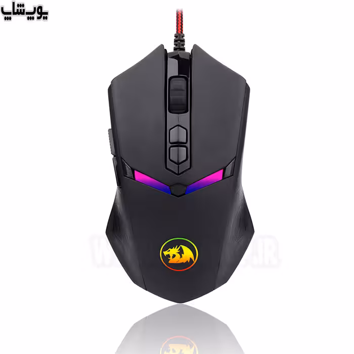 موس گیمینگ سیمی RGB ردراگون مدل NEMEANLION 2 M602-1