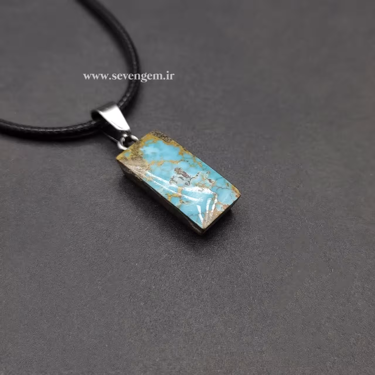 گردنبند فیروزه نیشابوری (کدA476)