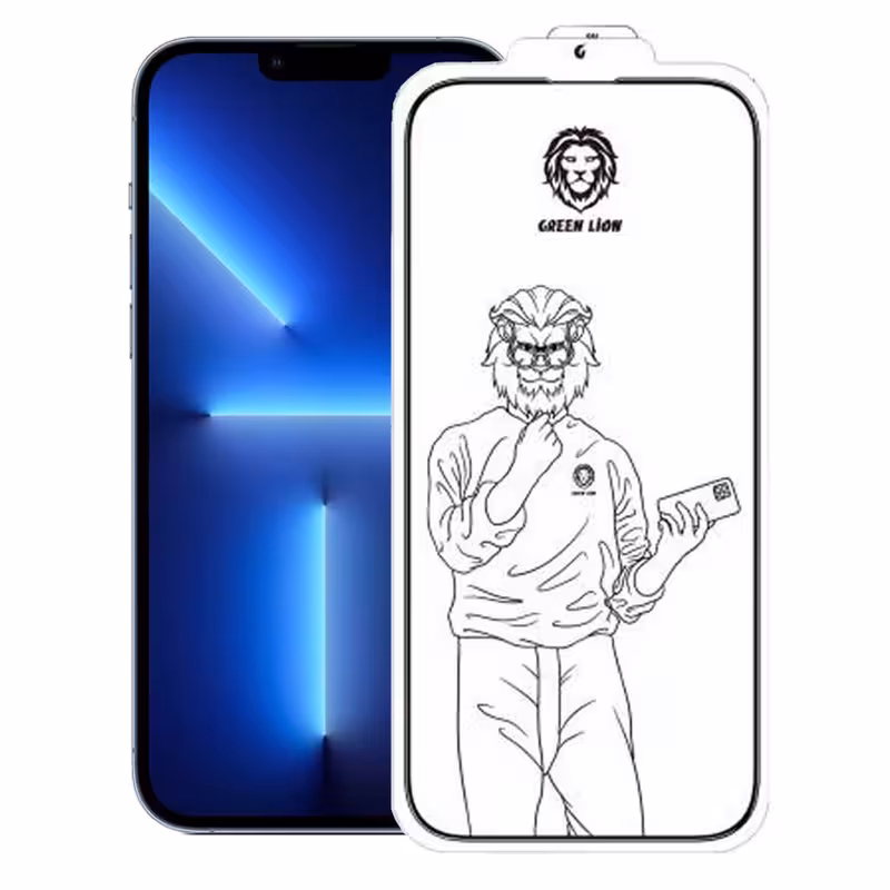 محافظ صفحه نمایش گرین لاین مدل Steve Clear مناسب برای گوشی موبایل اپل iPhone 13 Pro Max/ 14 Plus