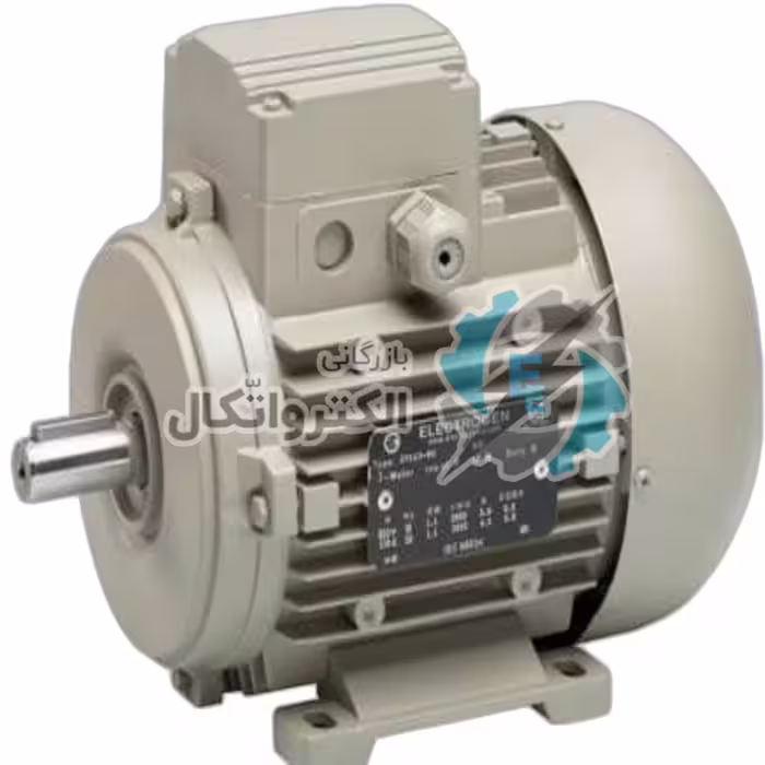الکتروموتور سه فاز آلومینیومی الکتروژن مدل 7.5KW-3000RPM
