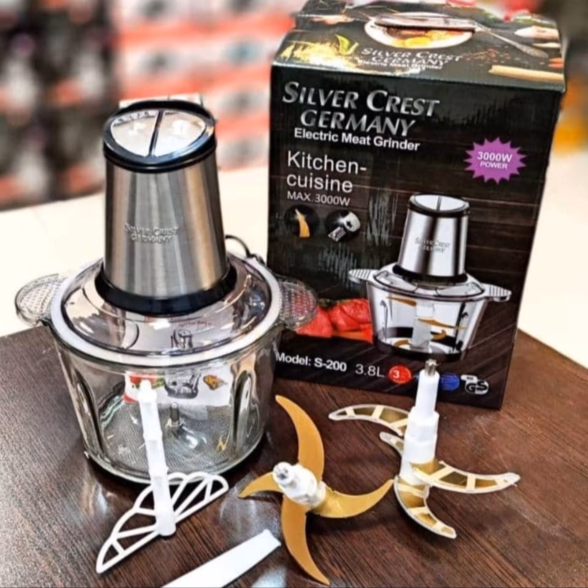 خردکن سیلورکرست مدلS-200 با ضمانت 18 ماهه می سرویس