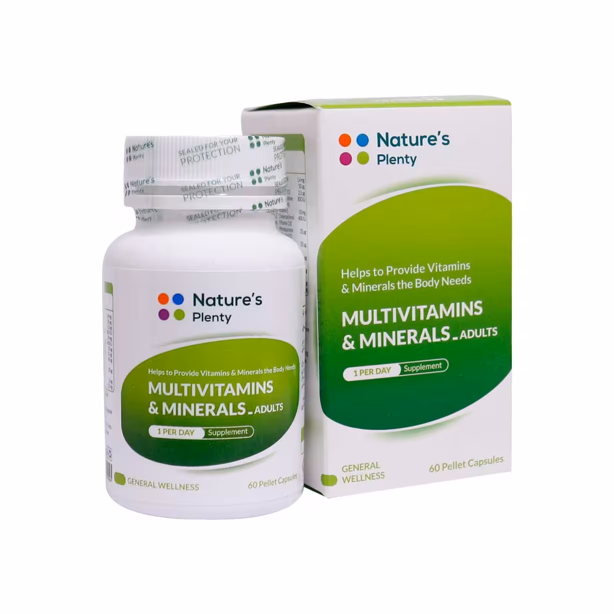 کپسول مولتی ویتامین مینرال بزرگسالان نیچرز پلنتی
