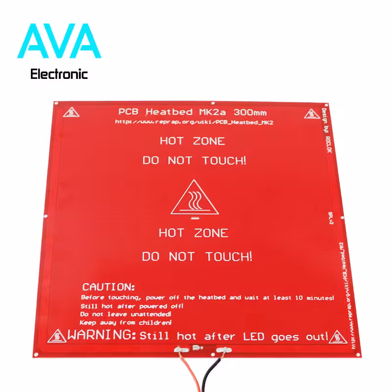 هیت بد تمام آلومینیومی MK2B اسمبل شده ویژه پرینترهای سه بعدی