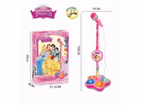 میکروفون پایه دار باطری خور موزیکال دخترانه