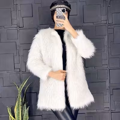 کت خز آستردار 53663
