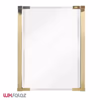 آینه اطلس مدل الوند بزرگ دور تراش 45*60