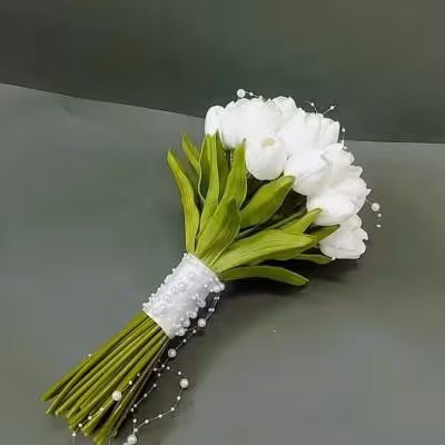 دسته گل عروس کیفیت درجه یک