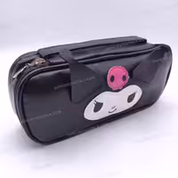 جامدادی چرمی دسته دار کرومی