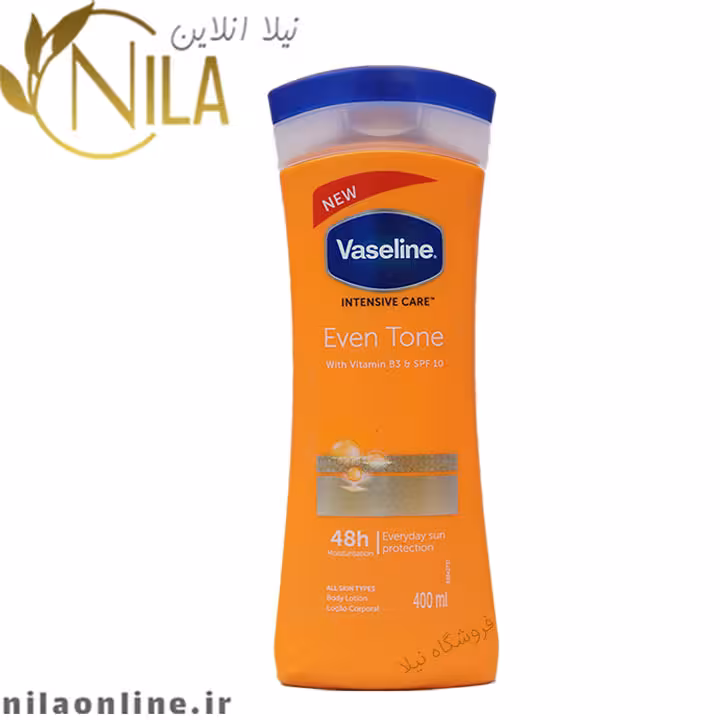 لوسیون بدن even tone وازلین vaseline حجم 400 میلی لیتر
