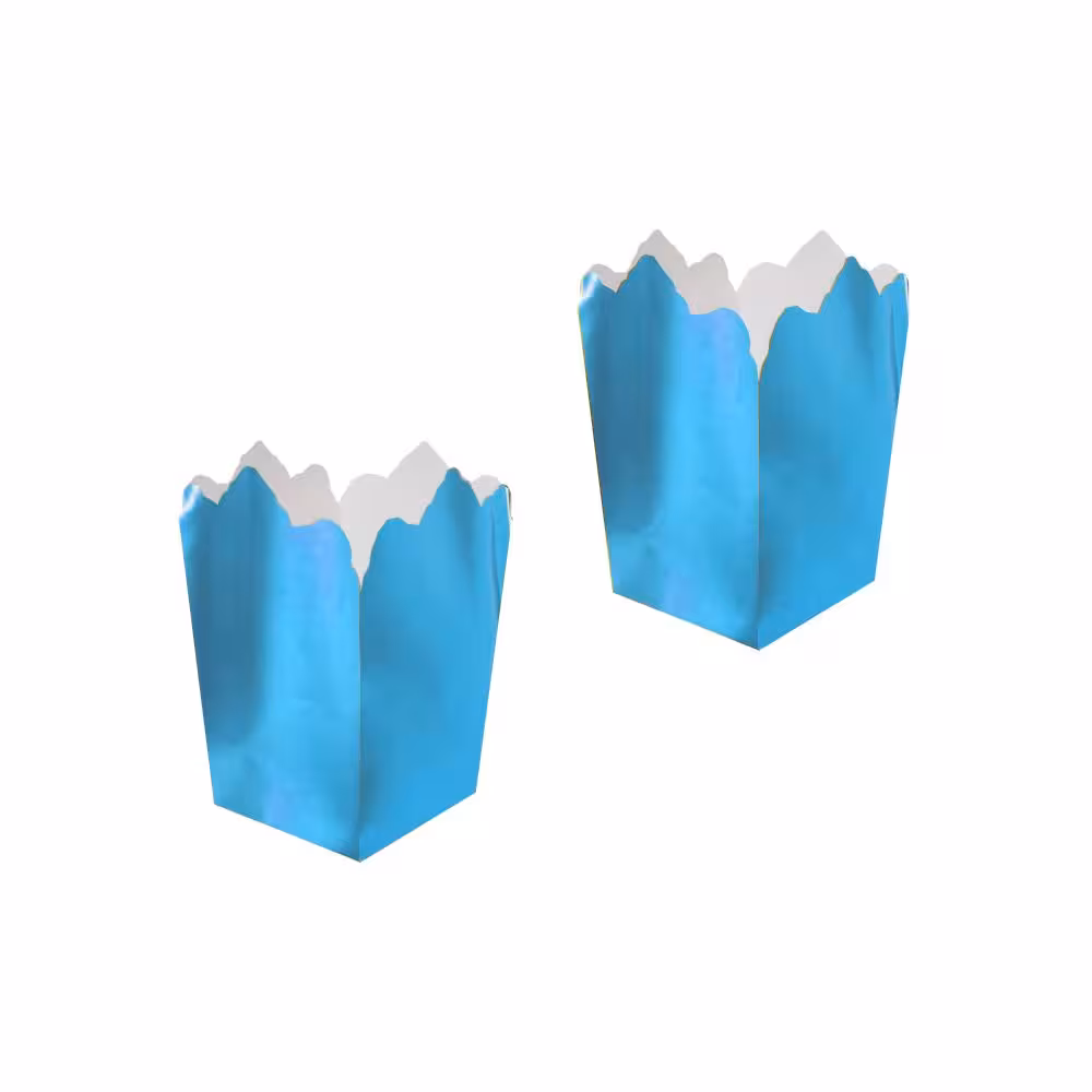 پاپکورن متالایز آبی