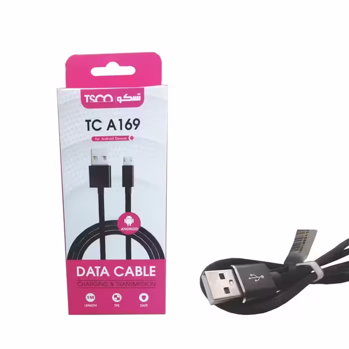 کابل شارژ میکرو یو اس بی تسکو مدل TSCO TCA 169