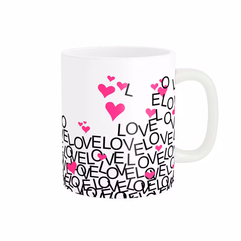 ماگ پاد آفرین طرح LOVE کد 5800