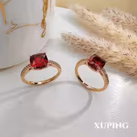 انگشتر نگین رنگی ژوپینگ