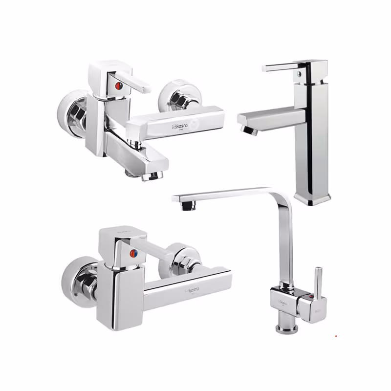 ست چهار تکه شیرالات کسری مدل نایس