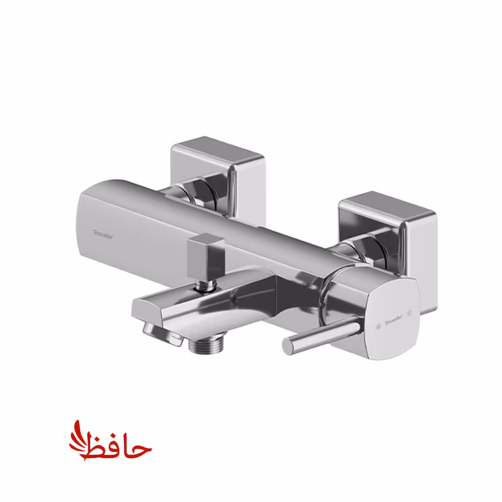 شیر حمام شودر مدل یونیک کروم