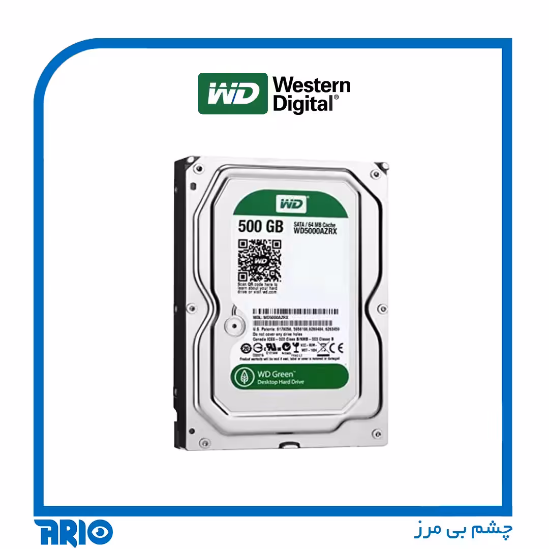 هارد 500 گیگابایت سبز وسترن دیجیتال