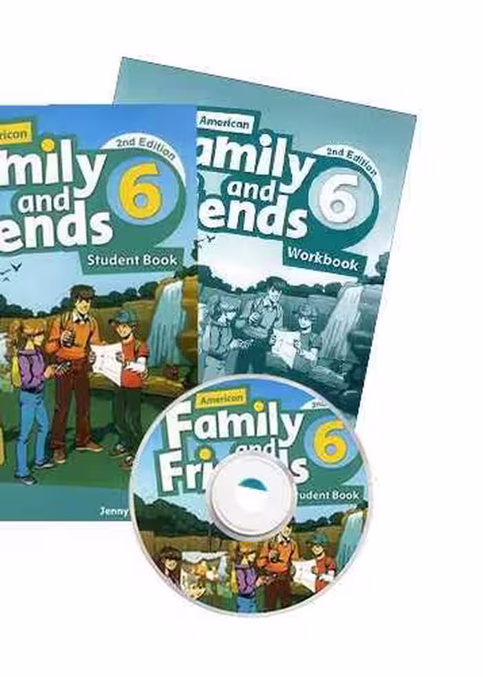 American Family And Friends 6 (کتاب دانش آموز و کتاب کار وسی دی )(جنگل اثر جنی کیونتانا