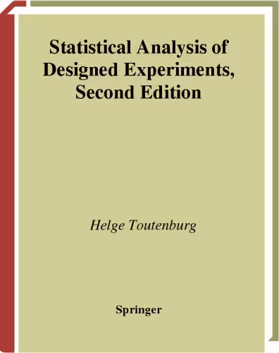 خرید و دانلود نسخه کامل کتاب Statistical Analysis Of Designed Experiments
