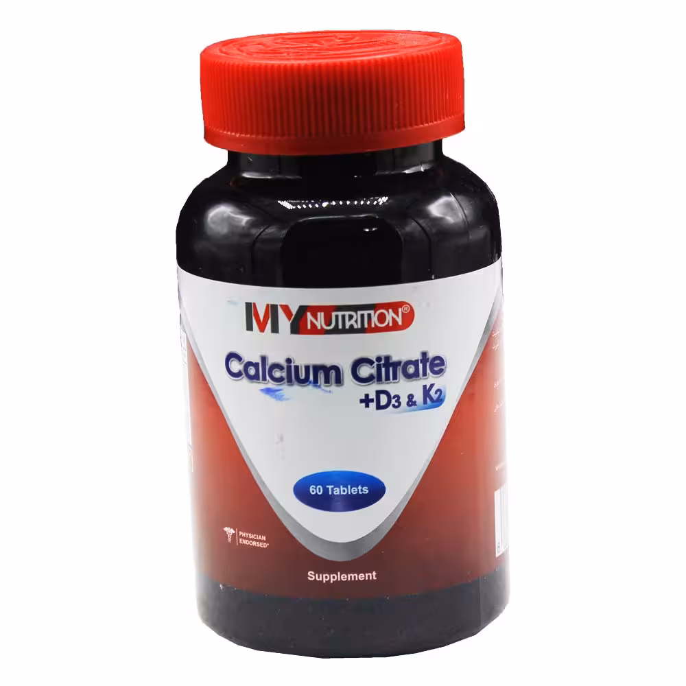 کلسیم سیترات  دی 3   کا 2 مای نوتریشن