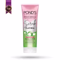 اسکراب صورت پوندز Pond’s مدل خاک رس لایه بردار ClAY-BHA وزن 100 گرم (اورجینال)