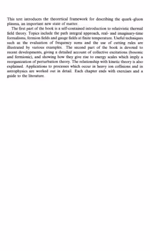خرید و دانلود نسخه کامل کتاب Thermal field theory