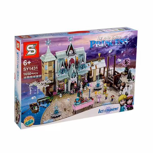 لگو خانه یخی فروزن 2 کنار برکه