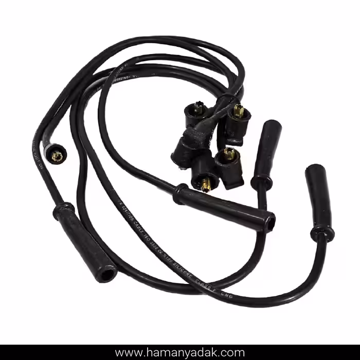 وایر شمع پاترول 4 سیلندر سر سیم برنجی برند قدر قطعه